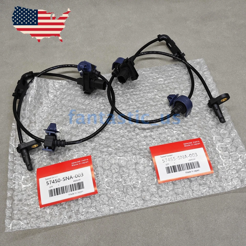 Sensor de velocidad de rueda ABS delantero derecho + izquierdo OEM para Honda Civic 2006-2011 Foto 1 de 4