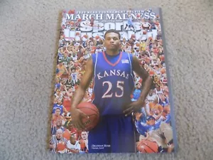 24 marzo 2008 Kansas Brandon Rush SPORT ILLUSTRATO SENZA ETICHETTA LN MARCH FOLDNESS! - Foto 1 di 1