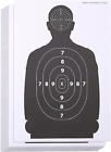 Juvale 50 Pack Paper Shooting Targets For Range Bulk, Silhouette For Hunting, Ha