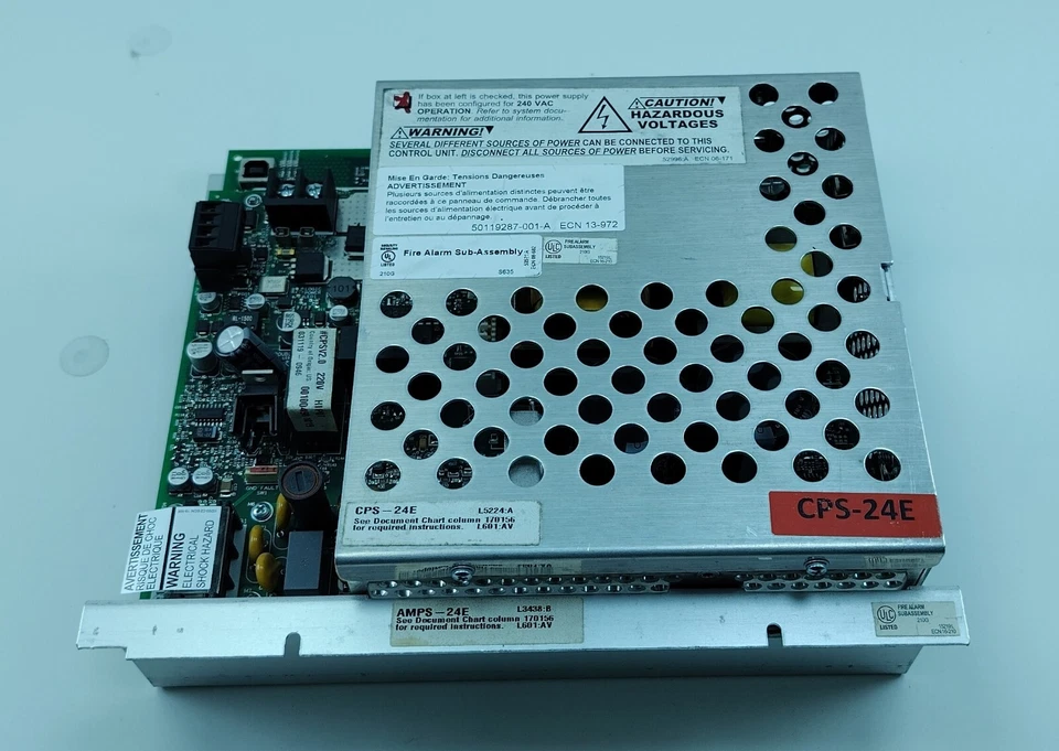 Notifier CPS-24E Intelligent Fire Alarm  Power Supply 	CPS-24E - Image 1 of 4