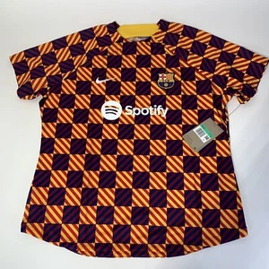NWT NIKE FC Barcelona 2023 Pre-Match DR4910-729 Women’s XL New - Picture 1 of 12