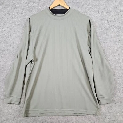 Pulôver masculino wedge golfe verde sálvia manga longa tamanho G taco de campo preppy - Imagem 1 de 4