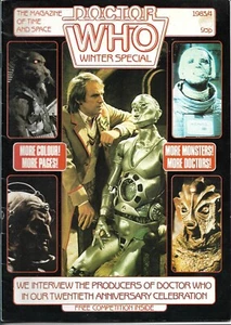 Doctor Who Magazine Winter Special 1983/84 20TH ANNIVERSARY CELEBRATION - Picture 1 of 1