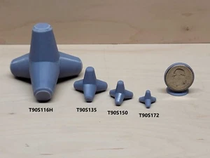 TETRAPODEN FÜR DIORAMA 90 CM (35,5") HOCH IM MASSSTAB 1:16 1:35 1:50 1:72 - Bild 1 von 3