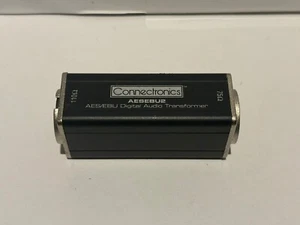 Connectronics AESEBU2 BNC-F to XLRF-M 110 Ω ~ 75 Ω Digital Audio Transformer - Picture 1 of 3