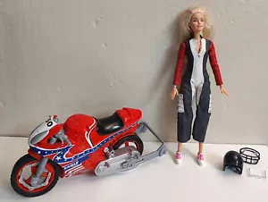 EAGLE Racing Motorbike & Flava Hip Hop Bike Barbie - Picture 1 of 14