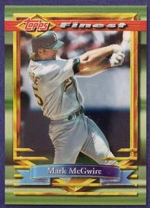 1994 Finest Pre-Production #78P Mark McGwire - Picture 1 of 2