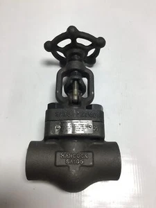 Emerson/Hancock SA105 7221401 Cast Iron Gate Valve Size 1" CR13 Class 800 - Picture 1 of 8