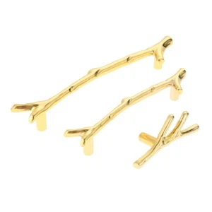 Creative Fashion Handle Drawer Knobs Door Pull Tree Branch-Shaped Cabinet Handle - Picture 1 of 13
