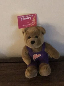 Vintage Hallmark Love & Kiss Kiss KISSING BEAR Neu Mit Etikett - Bild 1 von 1