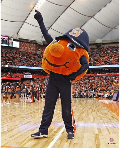 Syracuse Orange Unsigned Otto the Orange Pre-Game 16" x 20" Photo - Fanatics Cover