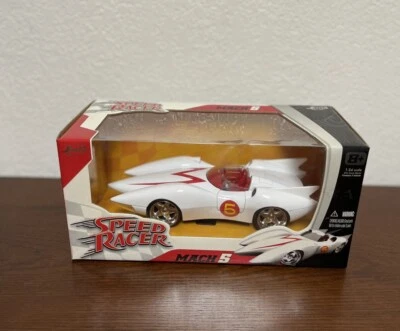 2007 Jada Toys 1:24 Scale Speed Racer Mach 5 Diecast Metal Car NEW L@@K! - Image 1 of 4