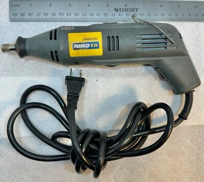 Nikota Corded Rotary Tool S1J-AJ2-10  Works great! 8000-30,000 RPM (G) - Image 1 of 4