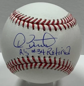 Athletics DAVE STEWART Signed Official MLB Baseball AUTO w/ A's #34 Retired JSA - Picture 1 of 1