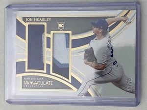 Jon Heasley 2022 Panini Immaculate Gold Jersey Relic /25 - Picture 1 of 2