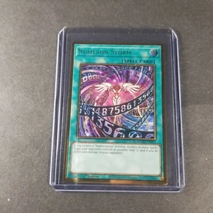 Yugioh! Numeron Storm 1st Edition Premium Gold Rare MGED-EN051 1st Edition NM/M - Picture 1 of 2