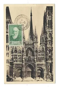 Francia 1938 Cubierta PPC, 30c Anatole Francia Solo, Congreso Ornitológico Cancelar - Imagen 1 de 1