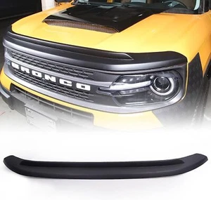 Fits For Ford Bronco Sport 2021-2023 ABS Hood Shield Protector Stone Guard - Picture 1 of 6