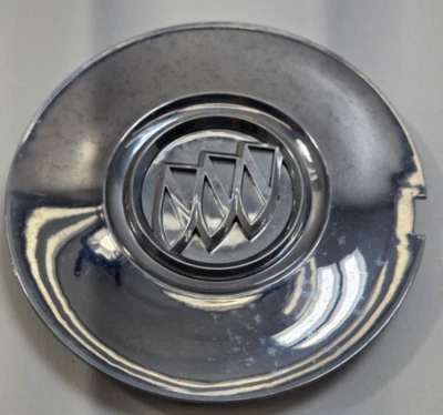 2008-2010 Buick Enclave tampa de roda central cromada de fábrica 9597105 fabricante de equipamento original 1 peça - Imagem 1 de 4