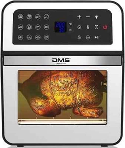 DMS XXXL 12 Liter Heißluftfritteuse Fritteuse Backofen Heißluftgrill Drehgrill - Bild 1 von 5