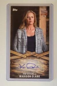Fear the Walking Dead Seasons 1 & 2 Widevision Kim Dickens as Madison Autograph - Picture 1 of 1