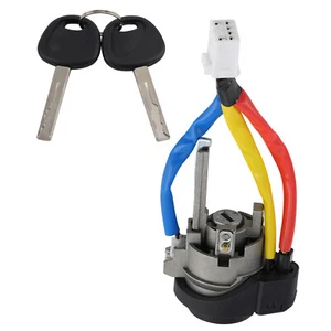 NEW 81450-34190 Ignition Switch Lock Cylinder With 2 Keys For Kia Soul 2014-2019 - Picture 1 of 12