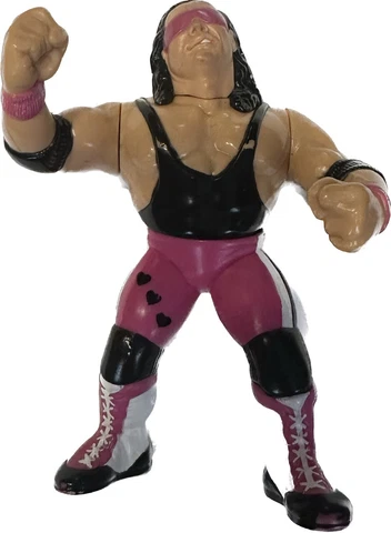 WWF WWE Hasbro: Bret “The Hitman” Hart Wrestling Figure, 1992, VTG, GUC Cover
