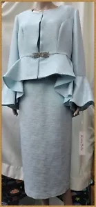 Krista Bella Silver Suit 620 - Picture 1 of 4
