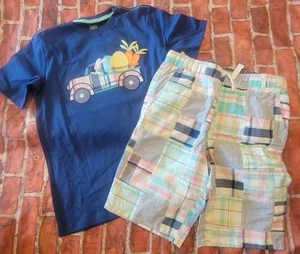 Gymboree Boys Easter Bunny Set Sz 12 Nwt - Picture 1 of 1