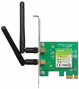 TP-LINK - Adaptor PCI Express N Wayarles 300Mbps dengan Bracket Profil Rendah - Picture 1 of 1