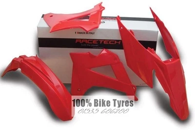 GASGAS GAS GAS EC125 EC200 2007-2009 OEM Racetech Plastic Kit RED - (VARIOUS) - Image 1 of 4