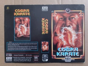 JAQUETTE VHS - COBRA KARATÉ - VHS SLEEVE - VIP - Photo 1/2