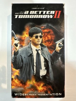 A Better Tomorrow II VHS Action John Woo Chow Yun Fat Widescreen Anchor Bay 2000 - Image 1 of 4