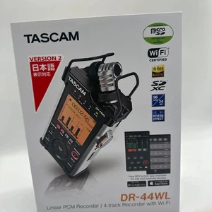 Tascam DR-44WL Ver2-J Linear PCM Recorder Wi-Fi Remote Control New Japan - Picture 1 of 3