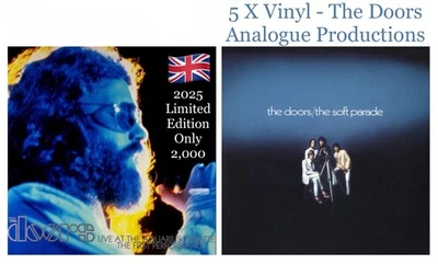 🇬🇧 THE DOORS - THE SOFT PARADE + LIVE AT AQUARIUS Analogue Productions VINYL - Image 1 of 4