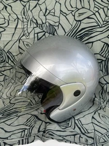 Shell Open Face Motorcycle Helmet With Face Shield Style : 280 Size M Medium - Picture 1 of 10