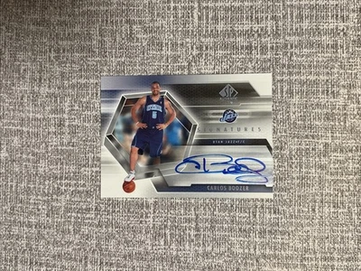 CARLOS BOOZER 2005 SP FIRMAS AUTÉNTICAS CERTIFICADO AUTÓGRAFO AUTOMÁTICO Foto 1 de 2