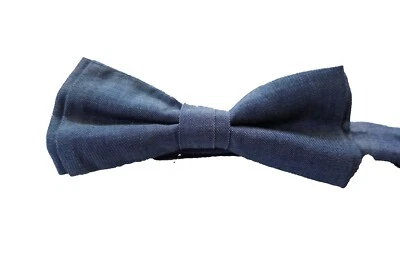 Nuevo Hugo BOSS Hombre Mujer Unisex Azul Inteligente Esmoquin Baile de graduación Traje de Boda Camisa Moño Corbata Foto 1 de 4