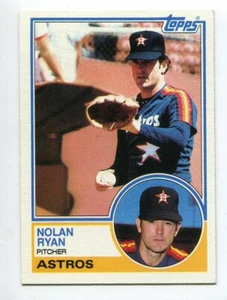 1983 Topps #360 Nolan Ryan Houston Astros - Foto 1 di 1
