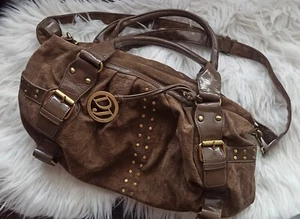 David Jones Tasche Braun Vintage Retro Y2K Handtasche Schultertasche Damen Herre - Bild 1 von 9