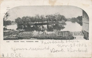 Fairbank IA * Island Park 1906  * Buchanan/Fayette Co. - Picture 1 of 2