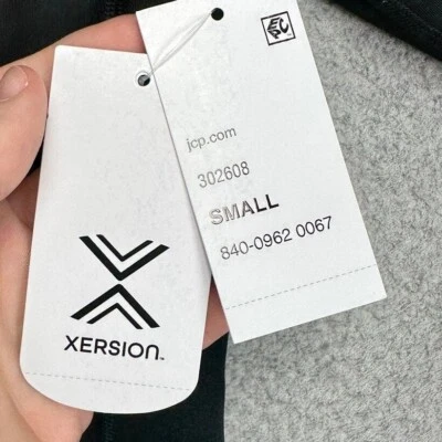 Xersion Quick-Dri Pullover Sweatshirt Womens Small Black Quarter Zip Ladies NEW - Image 1 of 4