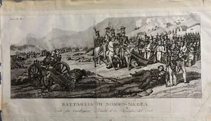 Italy Island of Elba; Norvins - Battle of Sommo Sierra - 1808. Napoleon - Picture 1 of 6