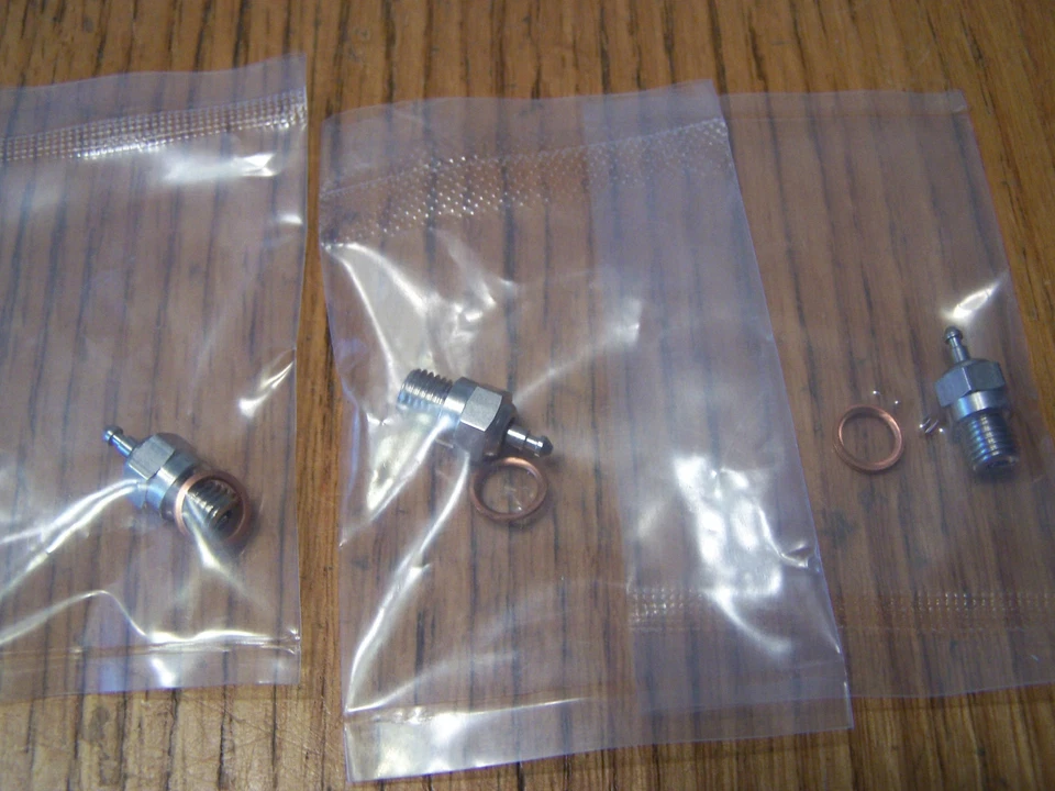 Fits Traxxas (3) Nitro Glow Plugs Glo 3.3 Engine T-maxx Revo Jato Slayer Pro - Image 1 of 1