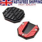 Motorcycle Kickstand Pad Extender Foot Side Stand Extension Pad Support Plate UK