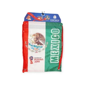 Mexico FIFA World Cup Backpack Russia 2018 Draw String Gym Sack - Picture 1 of 2