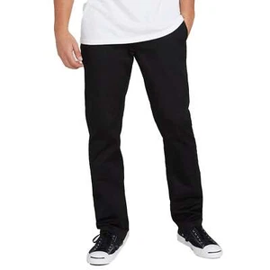 Volcom Men's Frickin Modern Stretch Black Chino Pants (BLK) - Picture 1 of 43