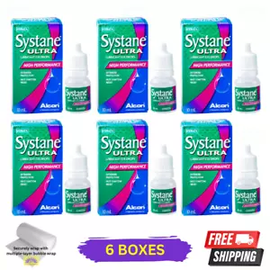 6 X Alcon Systane Ultra Lubrificante Collirio Alta Performance 10ml - Imagen 1 de 9