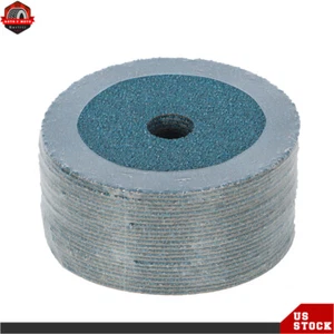 25Pack 24 Grit & 36 Grit Zirconia Resin Fiber Disc Grinding And Sanding Discs - Picture 1 of 14