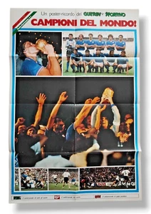 poster manifesto NAZIONALE DI CALCIO ITALIANA Mondiale 1982 - Foto 1 di 1